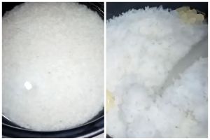 Tanpa minyak kelapa, begini cara menanak nasi supaya lebih pulen dan sehat pakai 2 bumbu dapur