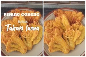 Tanpa baking soda atau margarin, ini cara bikin pisang goreng renyah dan tak pucat pakai 3 bahan dapur