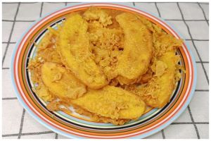 Cuma pakai 1 adonan, ini trik bikin pisang goreng keriting krispi meski tanpa margarin dan baking soda