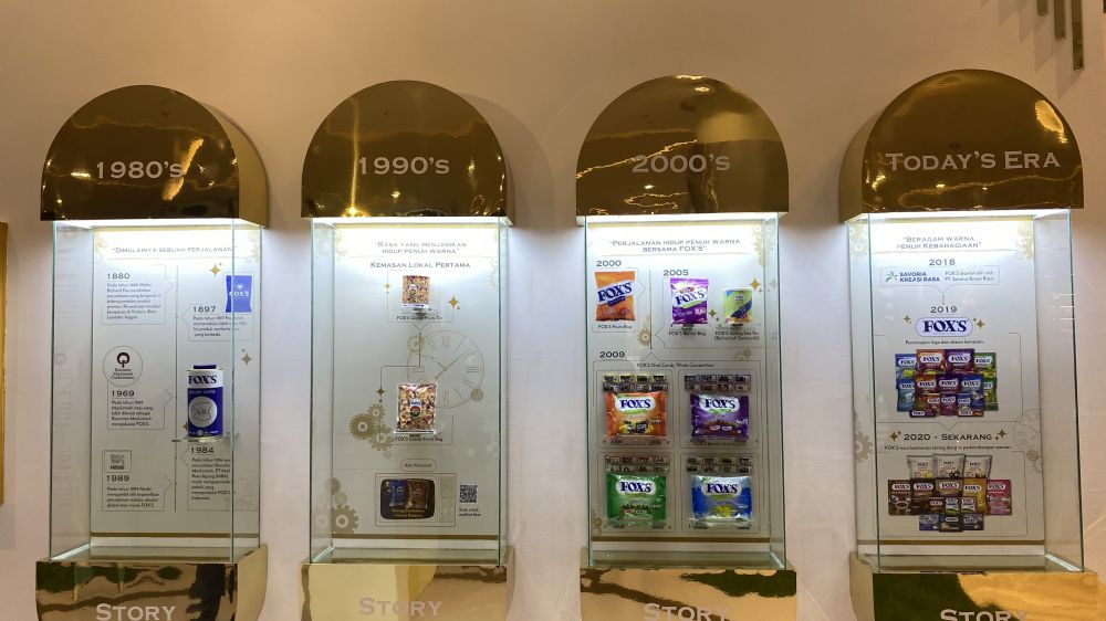 Sambut anniversary ke-40, FOX'S ajak pengunjung nostalgia lewat instalasi Time Capsule di Central Park