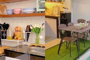 9 Potret dapur mungil semi outdoor ini antisumpek meski tanpa kitchen set, masak jadi nggak capek
