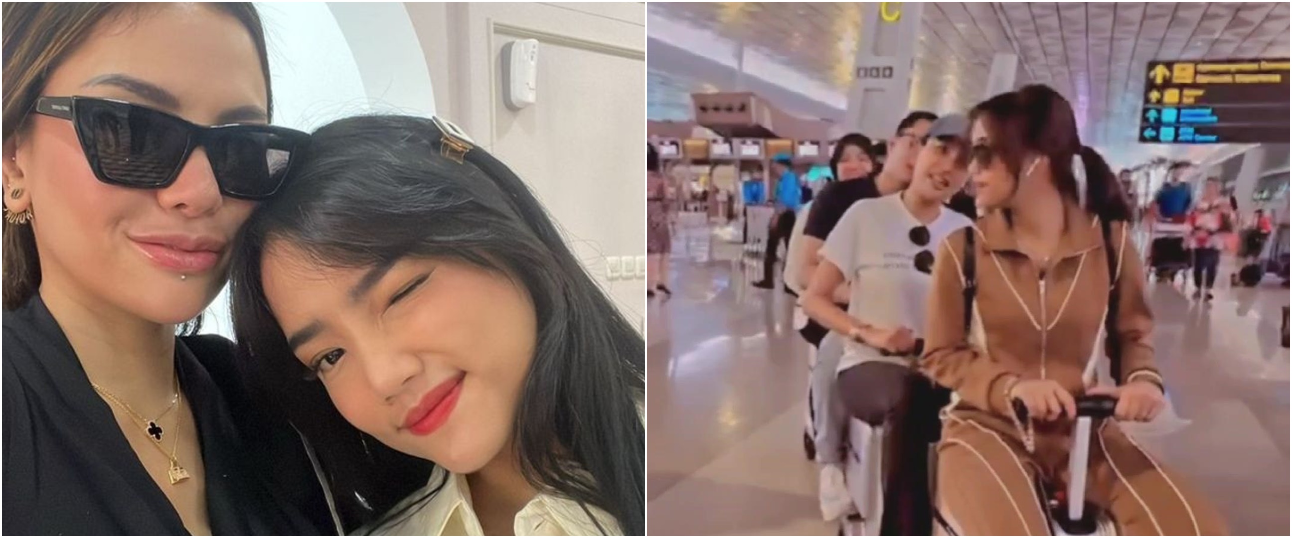 Dulu berseteru kini dipuji tenangkan saat nangis, intip 11 potret keakraban Nikita Mirzani dan Fuji