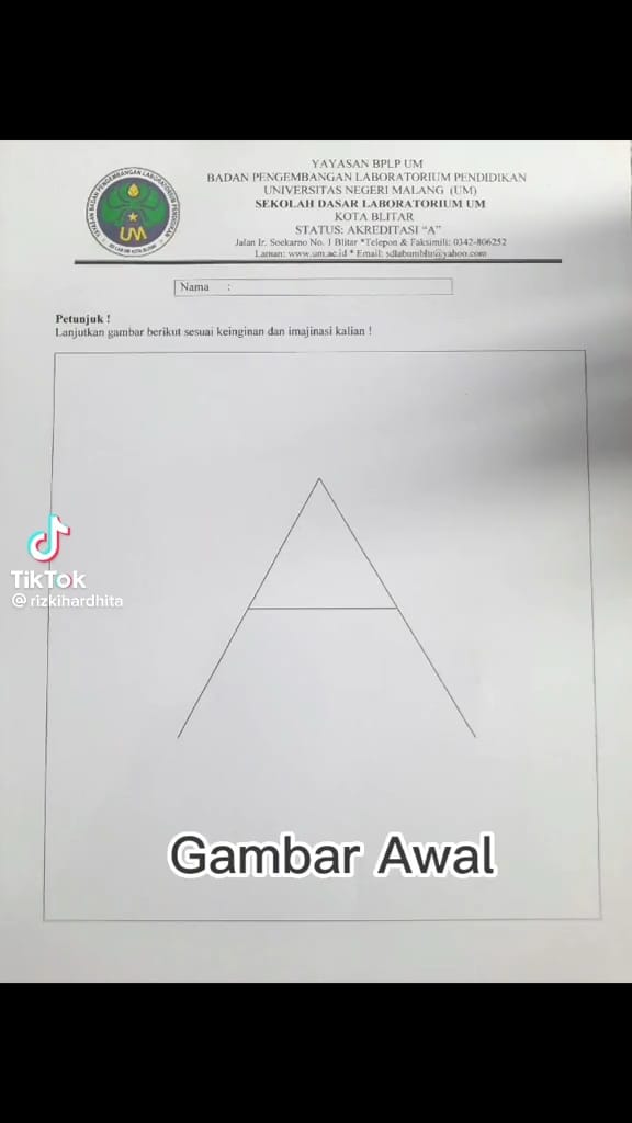 Disuruh bikin gambar dari segitiga oleh guru, 11 karya murid kelas 5 SD ini bikin melongo