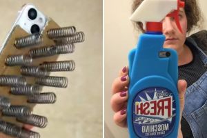 11 Potret kocak desain nyeleneh casing HP ini bikin tepok jidat, barang mahal nggak ada harganya