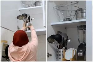 Cuma modal 1 jenis daun, ini cara mudah bikin pengharum lemari dapur yang wanginya tahan lama