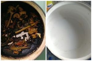 Modal Rp5.000-an, ini cara bersihkan noda gosong di dasar panci agar kinclong tanpa sitrun atau cuka