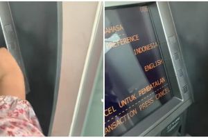Sudah tanggal tua malah ketemu mesin rusak, cara wanita pakai ATM ini bikin merasa iba