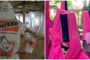 11 Potret kocak gaya berpakaian warga +62 ini nyentrik dan bikin nyengir, ada Thanos versi Betawi