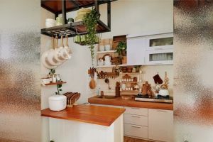 11 Potret dapur mungil ala Korea ini desainnya estetik bikin susah kedip, simpel tapi memikat