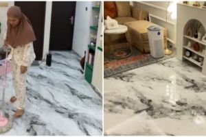 Nggak cuma pakai karbol, ini cara mengepel lantai granit agar keset dan mengilap hingga dua minggu