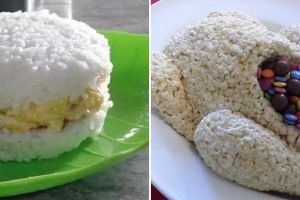 Referensi buat anak kos, 12 potret kocak hidangan dari nasi ini sudah bikin kenyang saat melihatnya