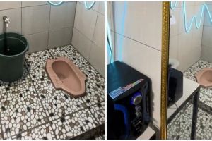 Kebanyakan fitur, interior toilet super nyeleneh ini dijamin bikin pengguna bertanya-tanya