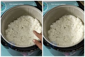 Tanpa diganti karet, ini trik sederhana mengatasi magic com bau cukup pakai 1 alat