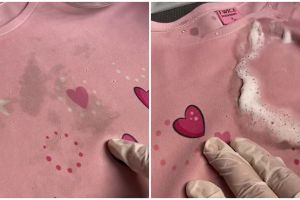 Bukan pakai deterjen, begini trik menghilangkan getah pada baju gunakan 1 bahan dapur