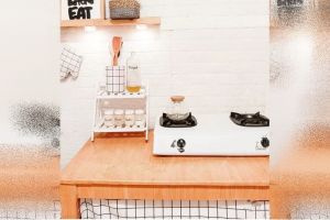10 Potret dapur mungil ala Korea estetik meski perabotannya sederhana, jadi inspirasi dekor low bujet