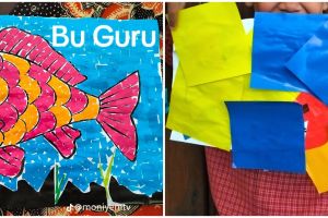 Dikasih tugas mewarnai pakai kertas, 11 hasil karya murid ini kreatif bin nyeleneh abis