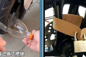 Kewaspadaan tingkat tinggi, 11 potret kocak cara mengamankan kendaraan ini sungguh di luar nurul