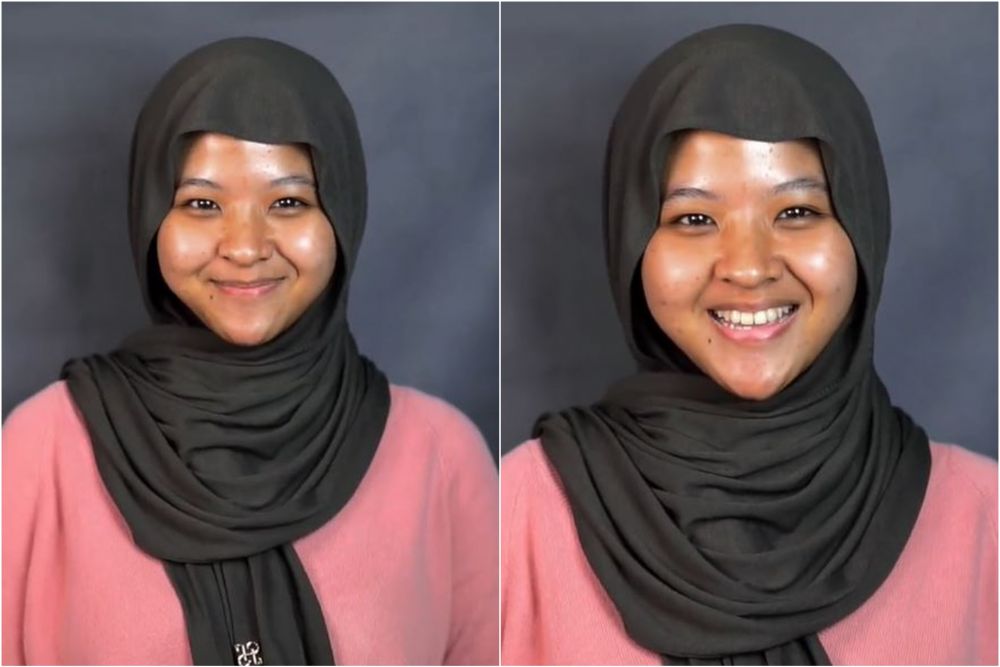 Transformasi makeup wanita sawo matang jadi manten modern, hasilnya bikin melongo dikira artis Korea