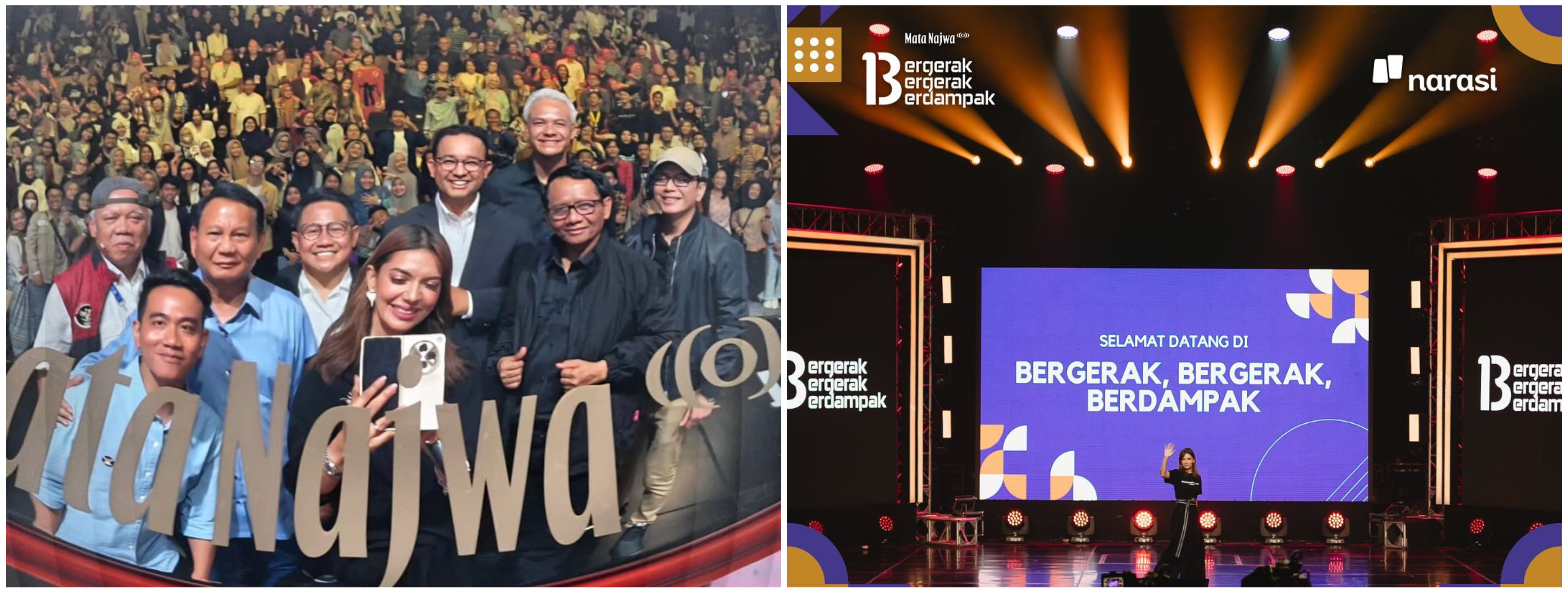 13 Tahun menyapa pemirsa, Mata Najwa gelar perayaan spesial yang dihadiri para capres