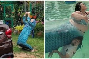 11 Potret kocak di balik foto estetik ini bikin susah tahan ketawa, emang boleh selucu itu?