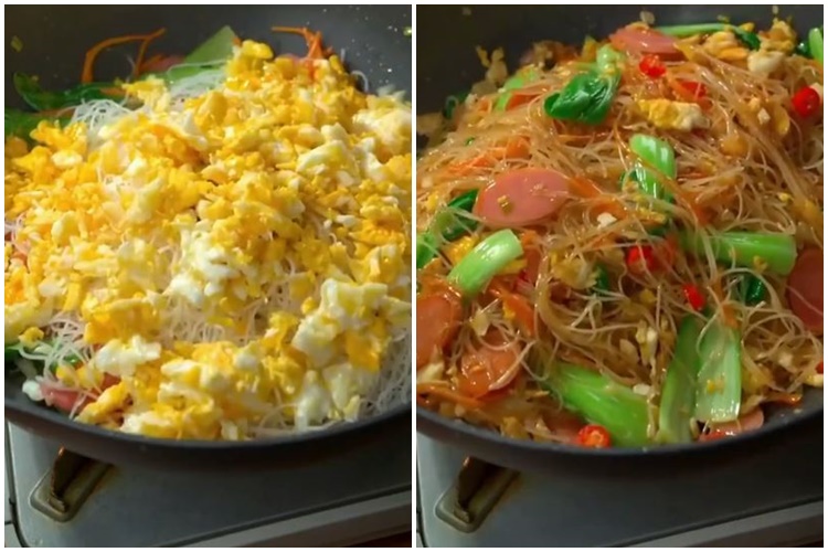Cara membuat bihun goreng yang kering, bumbu meresap, dan tahan lama