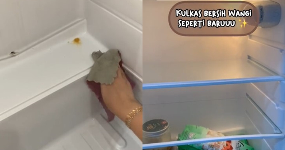Bukan pakai kipas angin atau air hangat, bunga es freezer menumpuk bisa dibersihkan pakai bumbu dapur