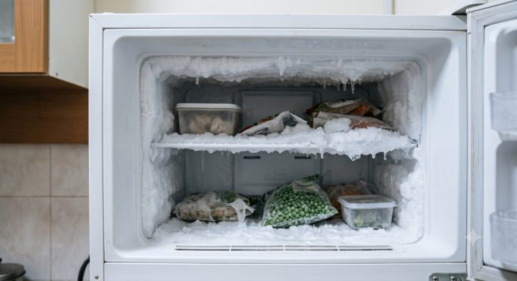 Bukan pakai kipas angin atau air hangat, bunga es freezer menumpuk bisa dibersihkan pakai bumbu dapur