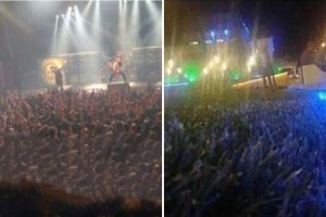 Butuh konsentrasi tinggi, 9 potret kocak momen tak terduga di konser ini mengecoh mata