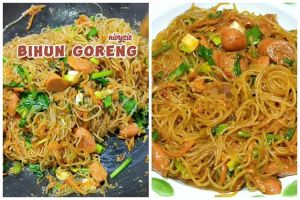 Bukan direbus atau direndam air panas, ini trik bikin bihun goreng yang lembut, kenyal, dan antilembek