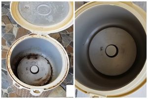 Cuma pakai 2 bahan dapur, ini cara bersihkan kerak bagian dalam rice cooker agar kinclong seperti baru