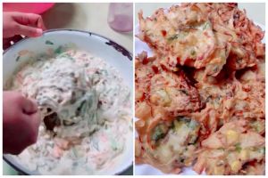 Bukan margarin, ini trik bikin bakwan sayur yang tak menyerap banyak minyak cuma tambah 2 bahan dapur
