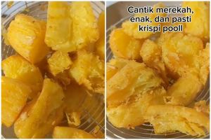 Tanpa direbus, ini cara bikin singkong goreng mekar dan renyah tahan lama cuma tambah 1 bahan makanan