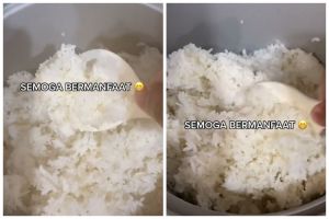 Tak ditambah minyak goreng atau margarin, begini cara menanak nasi supaya tak berkerak dan makin gurih