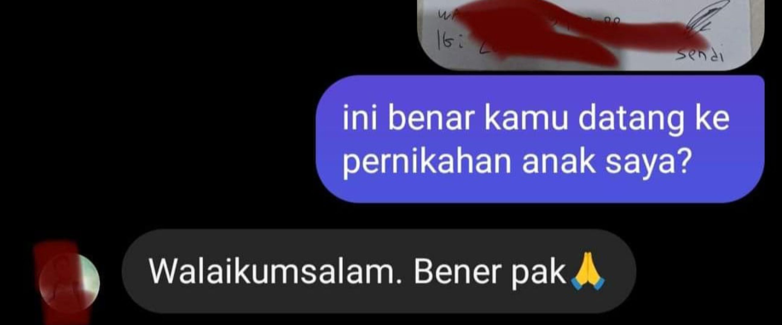Kisah anak kos tulis surat izin numpang makan di hajatan, sikap terus terangnya bikin terenyuh