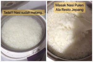 Bukan ditambah minyak atau jeruk nipis, ini cara menanak nasi agar pulen secara merata