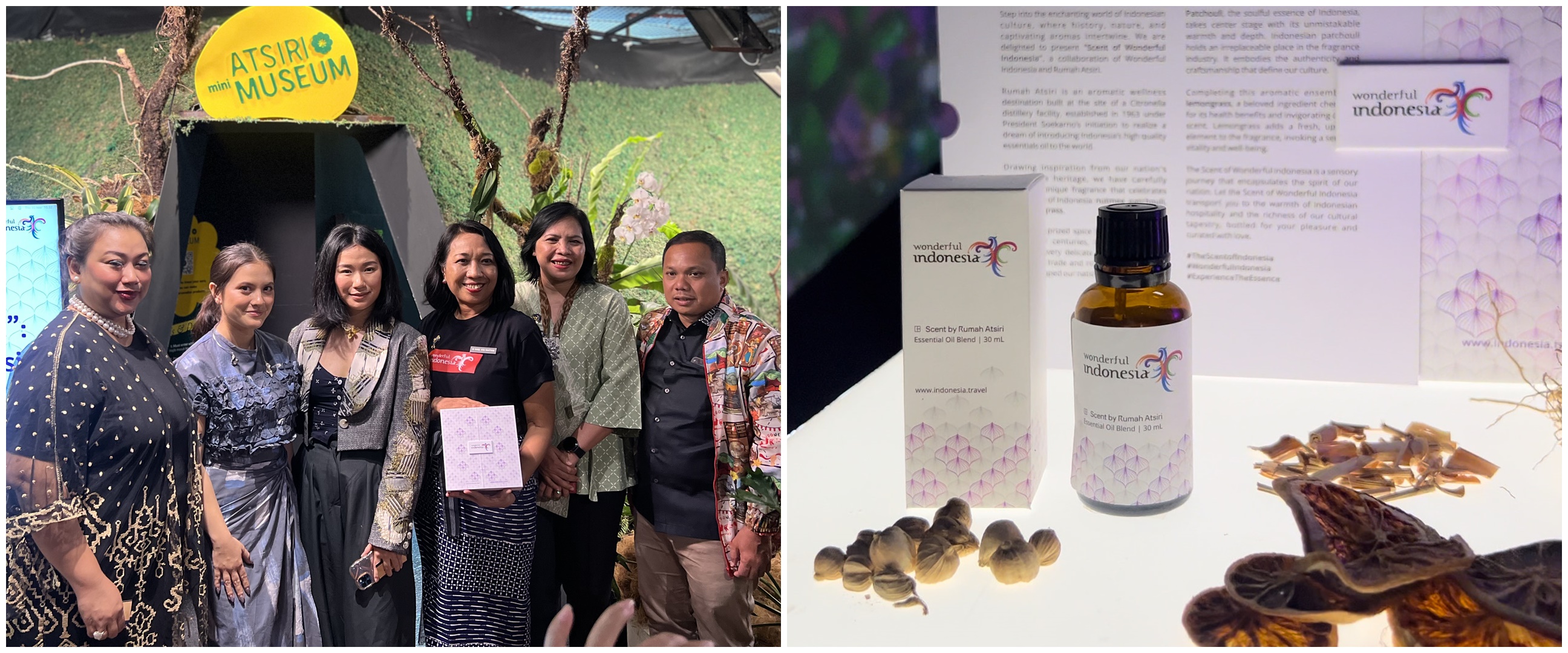 Kemenparekraf & Rumah Atsiri Indonesia rilis “Scent of Wonderful Indonesia”, ungkap wangi khas Nusanta