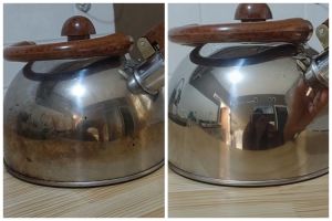 Tanpa baking soda atau sitrun, begini cara bersihkan noda kerak di bagian luar teko cuma pakai 1 bahan