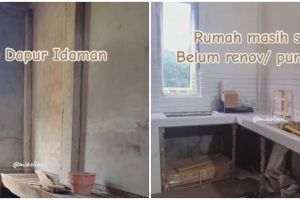 Tanpa kitchen set mahal, 9 potret dapur rumah subsidi ini tampak elegan cocok untuk hunian minimalis