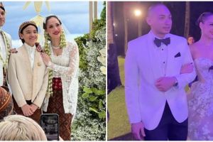 Dihadiri keluarga mendiang Ashraf Sinclair, ini 11 momen resepsi pernikahan BCL dan Tiko Aryawardhana