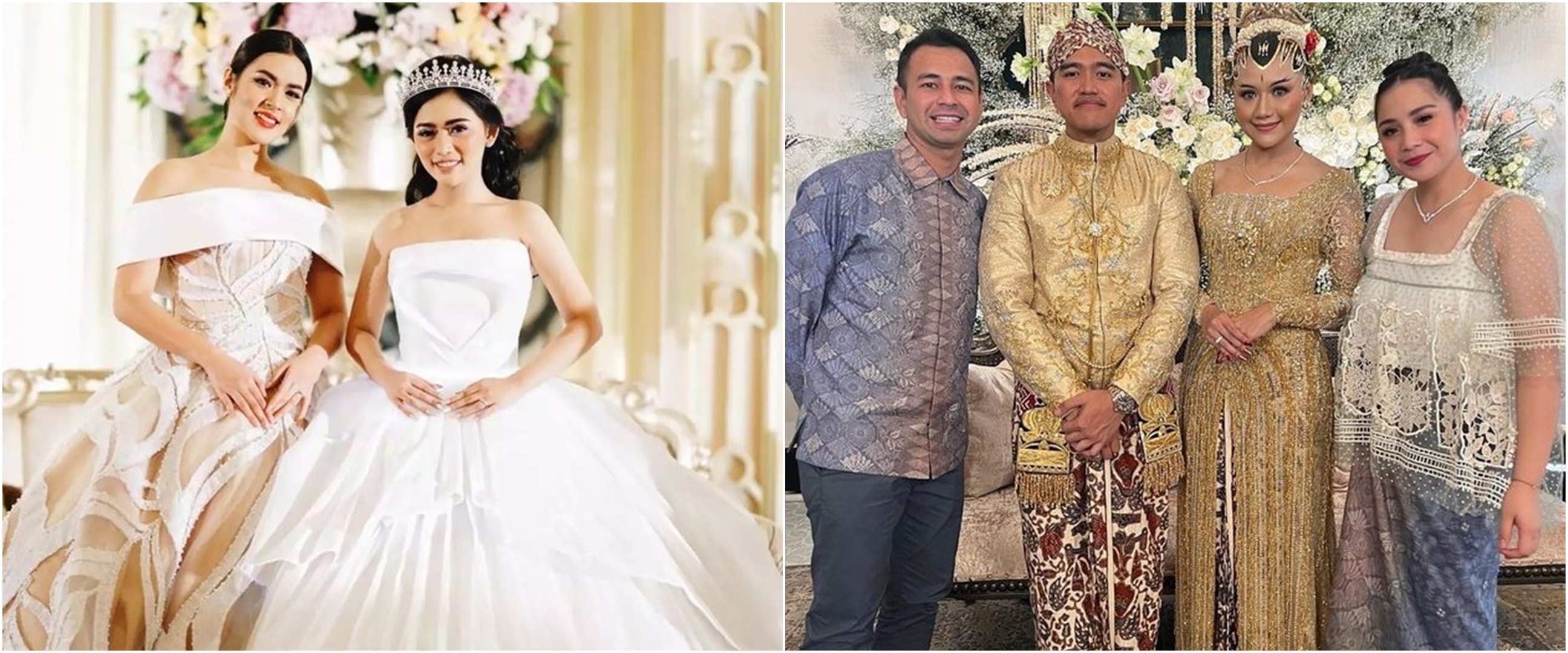 Penampilan 11 seleb hadiri pernikahan ini tuai kritik, gaun Ashanty disebut saingi BCL