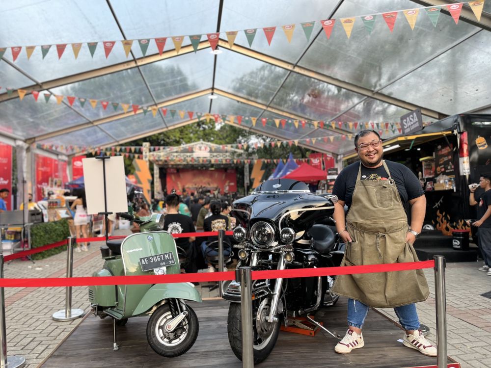 Persembahan Sasa untuk para pecinta otomotif di event Decemblar 2023