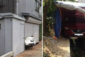 11 Potret kocak desain garasi nggak wajar ini bikin tepuk jidat, mending nggak usah beli mobil dulu de