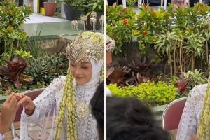 Vibes-nya kayak nikah beneran, momen pelajar praktik akad di sekolah ini totalitas abis