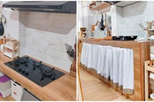 11 Potret dapur tanpa kitchen set ini estetik dan mewah pol, bisa jadi ide dekor ibu-ibu banyak barang