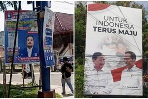 Viral baliho pilpres ini beda dari yang lain, dipertanyakan konsep yang sebenarnya