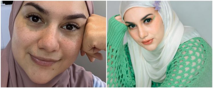 Punya wajah freckles, penampilan 9 seleb saat tampil dengan makeup tebal ini jadi manglingi pol