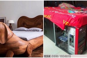 11 Potret lucu desain kasur kelewat nyeleneh ini bikin yang lihat auto tepuk jidat