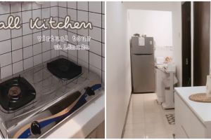 9 Potret dapur mungil kontrakan 3 petak penataannya ciamik tanpa kitchen set, estetik & nggak sumpek