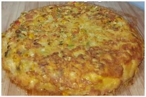 Tak perlu sayur kol atau tahu, ini trik masak telur dadar lebih tebal cukup tambah 1 bahan makanan