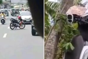 11 Potret lucu orang parkir motor sembarangan ini bikin ngelus dada, kenapa senyeleneh itu?